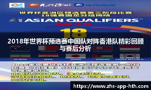 2018年世界杯预选赛中国队对阵香港队精彩回顾与赛后分析